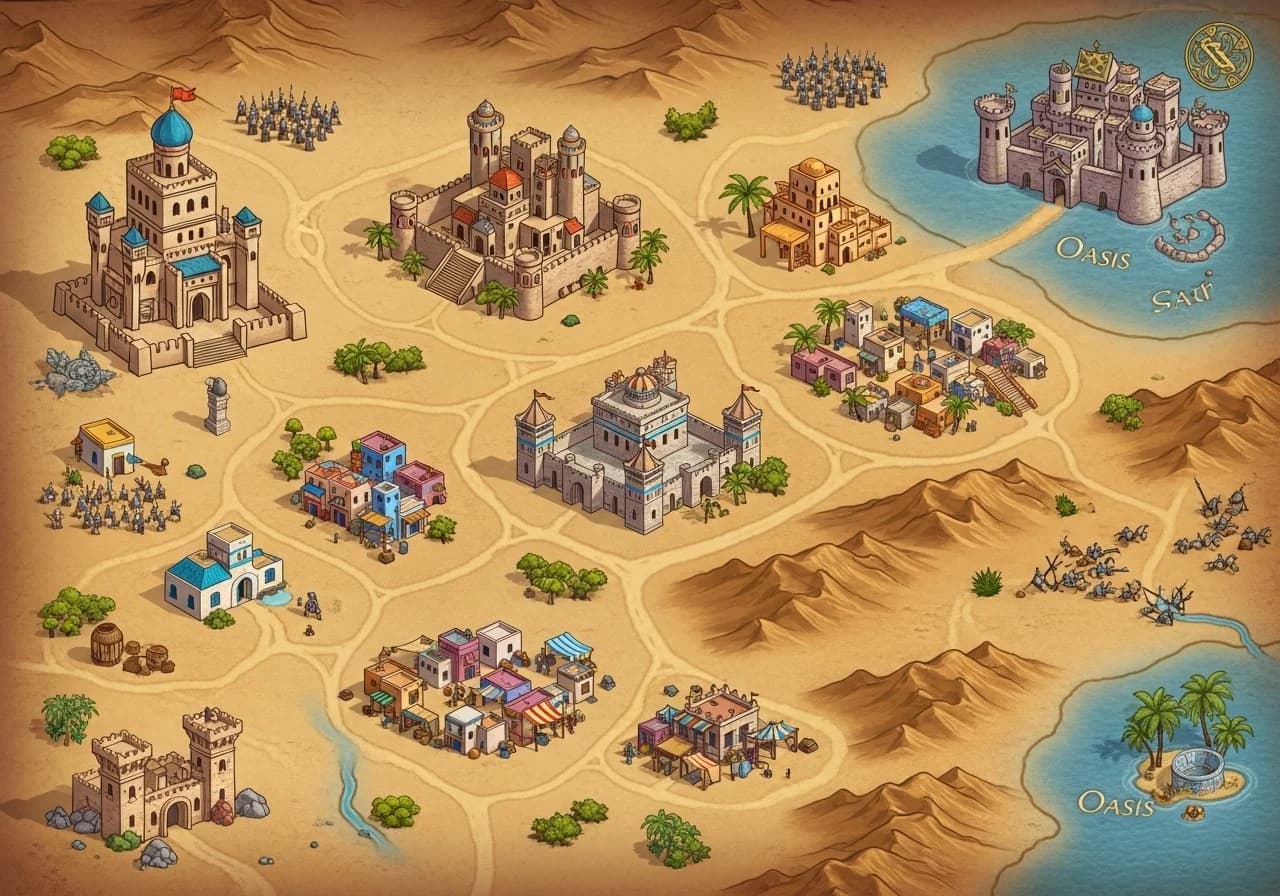 Medieval Fantasy Map Fantasygen Generator