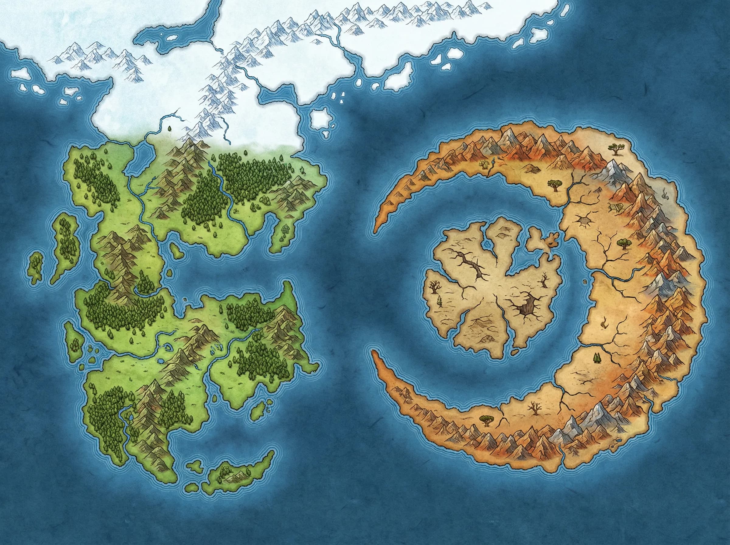 Fantasy World Maps
