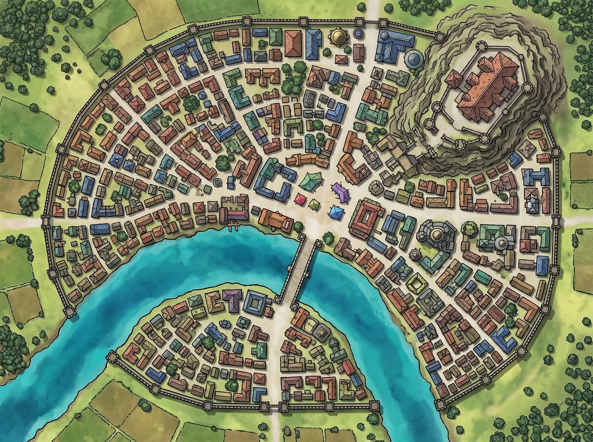 Générateur de plan de ville