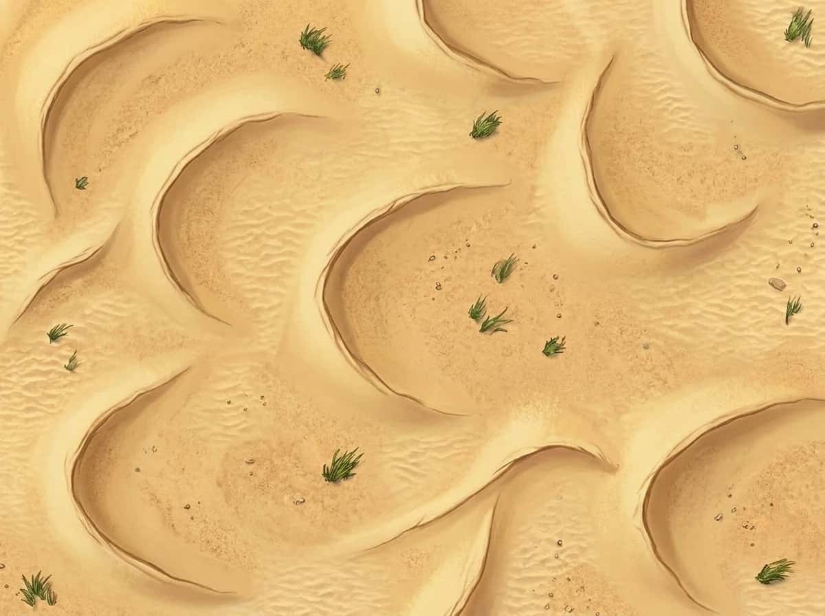 Champ de bataille de dunes