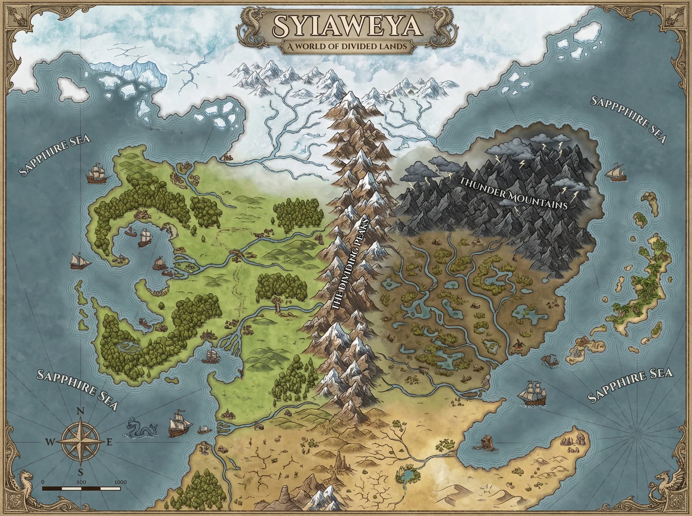 Fantasy Dynamic Battle Map