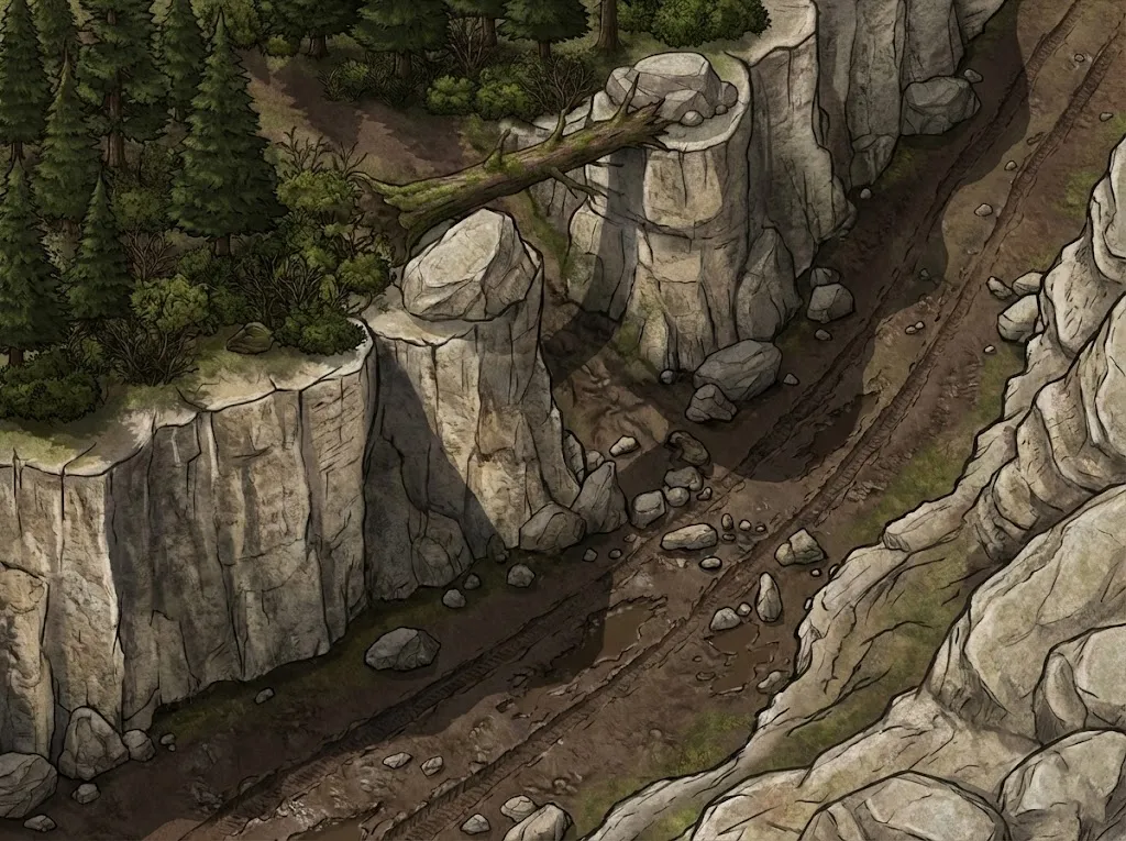 Fantasy Medieval Kingdoms Map