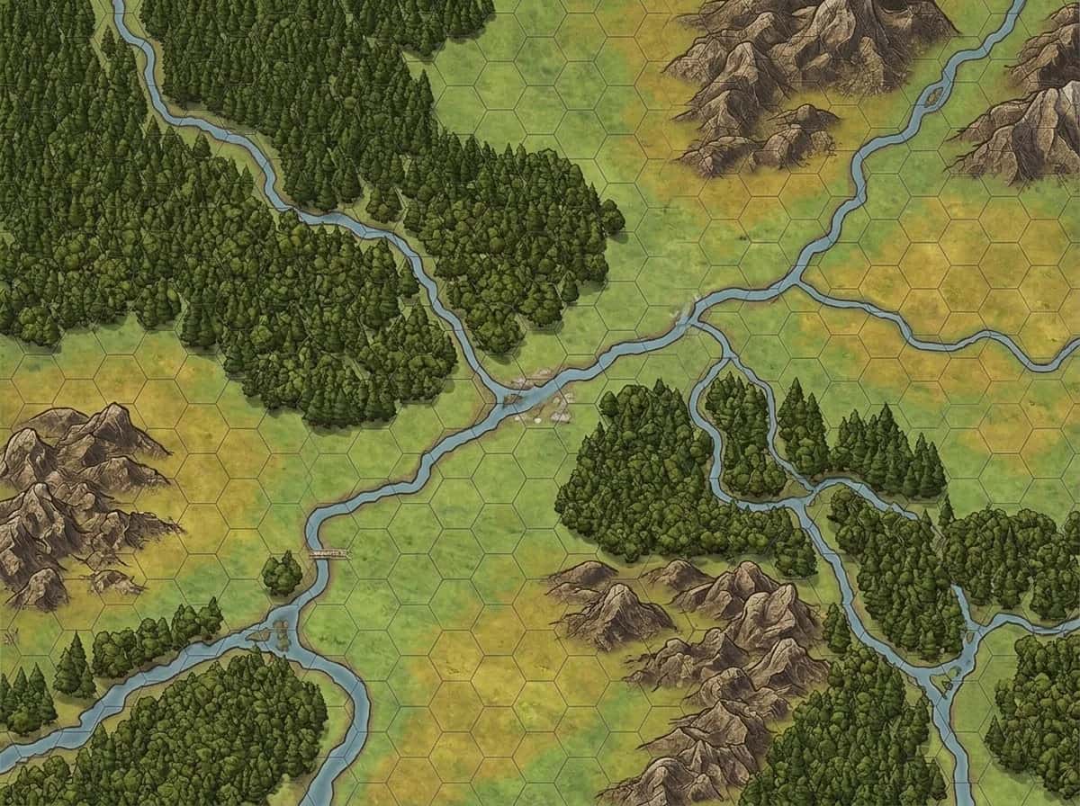 Overworld hexcrawl classique