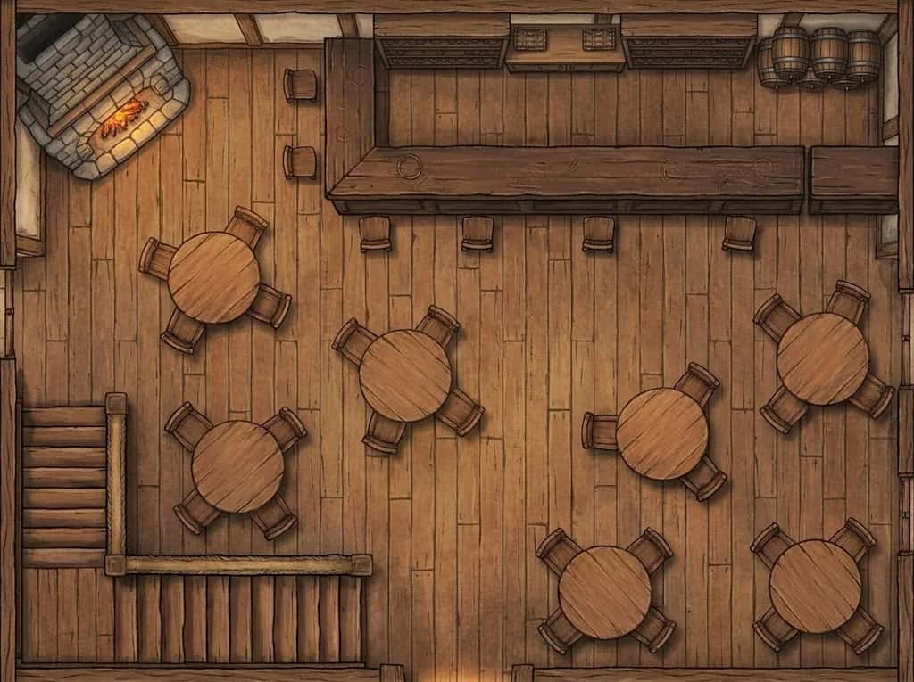 Auberge fantasy classique